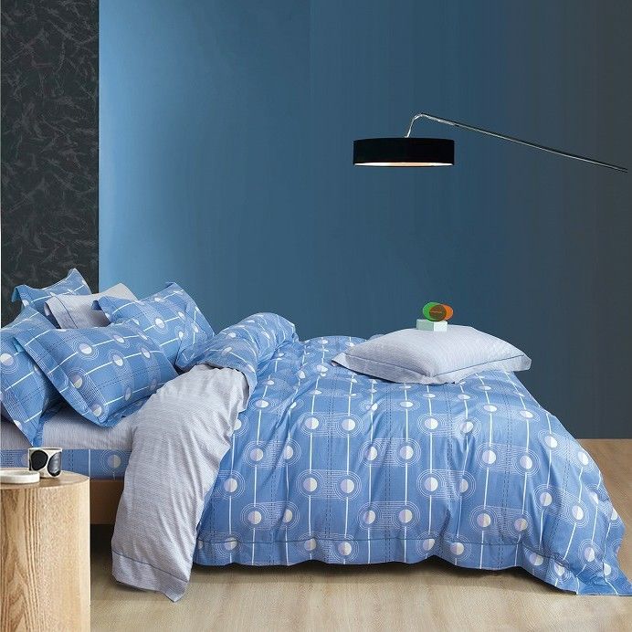 Coton 100% multi de tirage en couleurs de tissu vert clair d'édredon 200TC